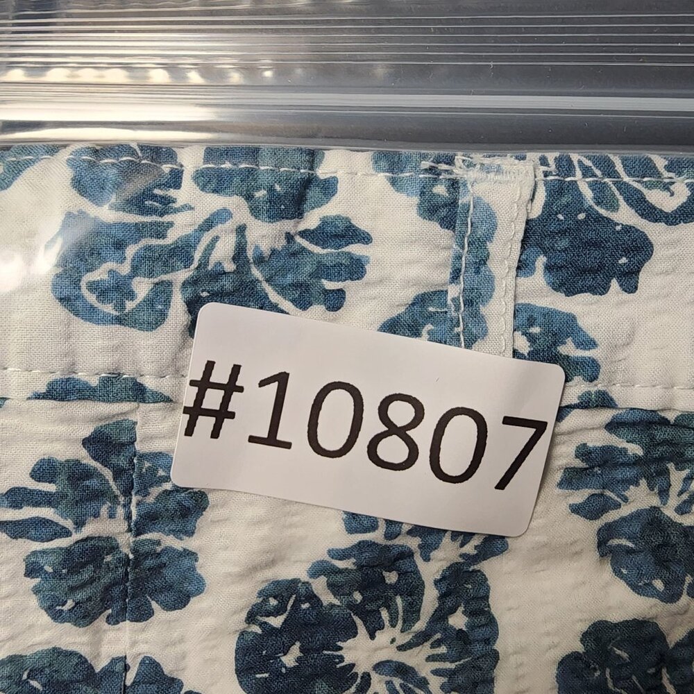 Jachs Shorts Mens 44 White & Blue Floral Print Mid Rise Flat Front *NWT* - Picture 11 of 12